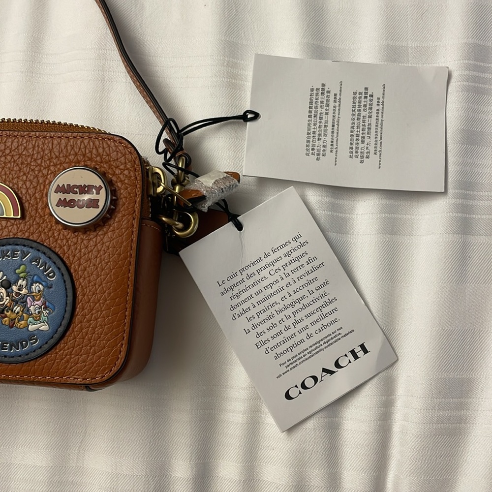 NEW Disney x Coach patchwork crossbody purse - Picture 4 of 9